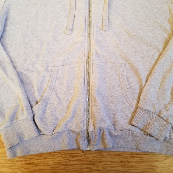 Women's H&M Basic Full Zip Hoodie Size Large - Picture 5 of 8